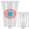 Coral & Teal Party Cups - 16oz - Approval