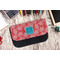 Coral & Teal Pencil Case - Lifestyle 1