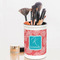Coral & Teal Pencil Holder - LIFESTYLE makeup