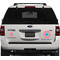 Coral & Teal Personalized Car Magnets on Ford Explorer
