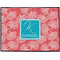 Coral & Teal Personalized Door Mat - 24x18 (APPROVAL)