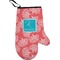 Coral & Teal Oven Mitt (Personalized)