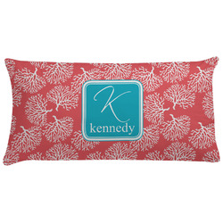 Coral & Teal Pillow Case (Personalized)