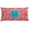 Coral & Teal Pillow Case (Personalized)