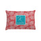 Coral & Teal Pillow Case - Standard - Front