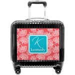 Coral & Teal Pilot / Flight Suitcase (Personalized)