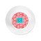 Coral & Teal Plastic Party Appetizer & Dessert Plates - Approval