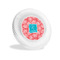 Coral & Teal Plastic Party Appetizer & Dessert Plates - Main/Front