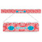 Coral & Teal Plastic Ruler - 12" (Personalized)