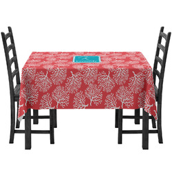 Coral & Teal Tablecloth (Personalized)