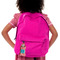 Coral & Teal Sanitizer Holder Keychain - LIFESTYLE Backpack (LRG)