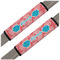 Coral & Teal Seat Belt Covers (Set of 2)