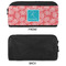 Coral & Teal Shoe Bags - APPROVAL