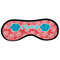 Coral & Teal Sleeping Eye Masks - Large (Personalized)