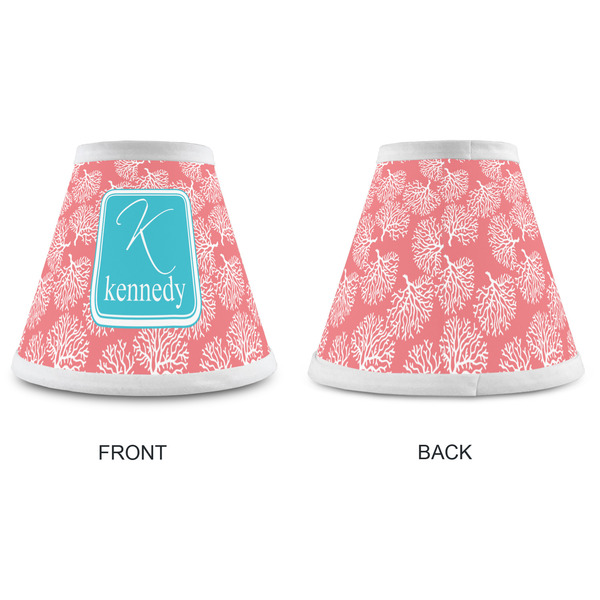 Coral & Teal Small Chandelier Lamp - Approval