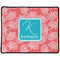 Coral & Teal Large Gaming Mouse Pad - 12.5" x 10" (Personalized)