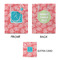 Coral & Teal Small Gift Bag - Approval
