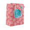 Coral & Teal Small Gift Bag (Personalized)