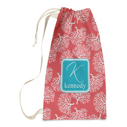 Coral & Teal Laundry Bags - Small (Personalized)