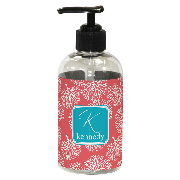 Coral & Teal Small Soap/Lotion Bottle