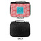 Coral & Teal Small Travel Bag - APPROVAL
