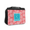 Coral & Teal Small Travel Bag - FRONT