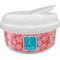 Coral & Teal Snack Container (Personalized)