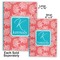 Coral & Teal Soft Cover Journal - Compare