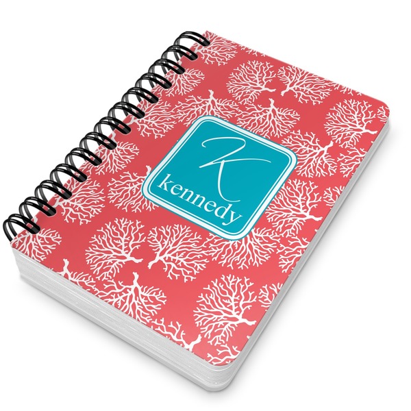 Coral & Teal Spiral Journal 5 x 7 - Main