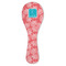 Coral & Teal Ceramic Spoon Rest (Personalized)