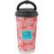 Coral & Teal Stainless Steel Coffee Tumbler (Personalized)