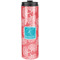 Coral & Teal Stainless Steel Tumbler 20 Oz - Front