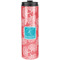 Coral & Teal Stainless Steel Skinny Tumbler - 20 oz (Personalized)