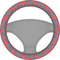 Coral & Teal Steering Wheel Cover
