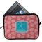 Coral & Teal Tablet Case / Sleeve - Small (Personalized)