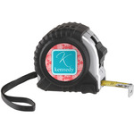 Coral & Teal Tape Measure (25 ft) (Personalized)