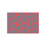 Coral & Teal Tissue Paper Sheets - Small - Heavyweight