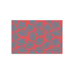 Coral & Teal Tissue Paper Sheets - Small - Heavyweight