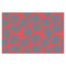 Coral & Teal Tissue Paper - Heavyweight - XL - Front
