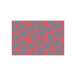 Coral & Teal Tissue Paper Sheets - Small - Lightweight