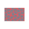 Coral & Teal Tissue Paper - Lightweight - Small - Front