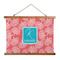 Coral & Teal Wall Hanging Tapestry - Wide (Personalized)