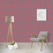 Coral & Teal Wallpaper & Surface Covering