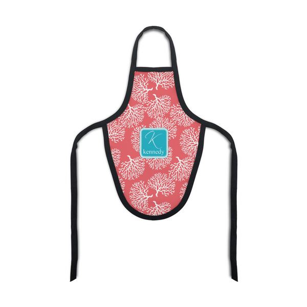 Custom Coral & Teal Bottle Apron (Personalized)