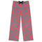 Coral & Teal Womens Pjs - Flat Front