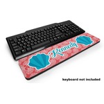 Coral & Teal Keyboard Wrist Rest (Personalized)