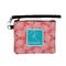 Coral & Teal Wristlet ID Case w/ Name and Initial