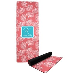 Coral & Teal Yoga Mat (Personalized)