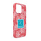 Coral & Teal iPhone 13 Case - Angle