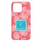 Coral & Teal iPhone 13 Pro Max Case - Back